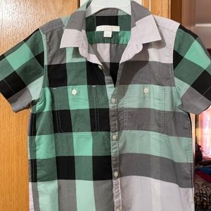 Authentic Burberry shirt,boys,7T